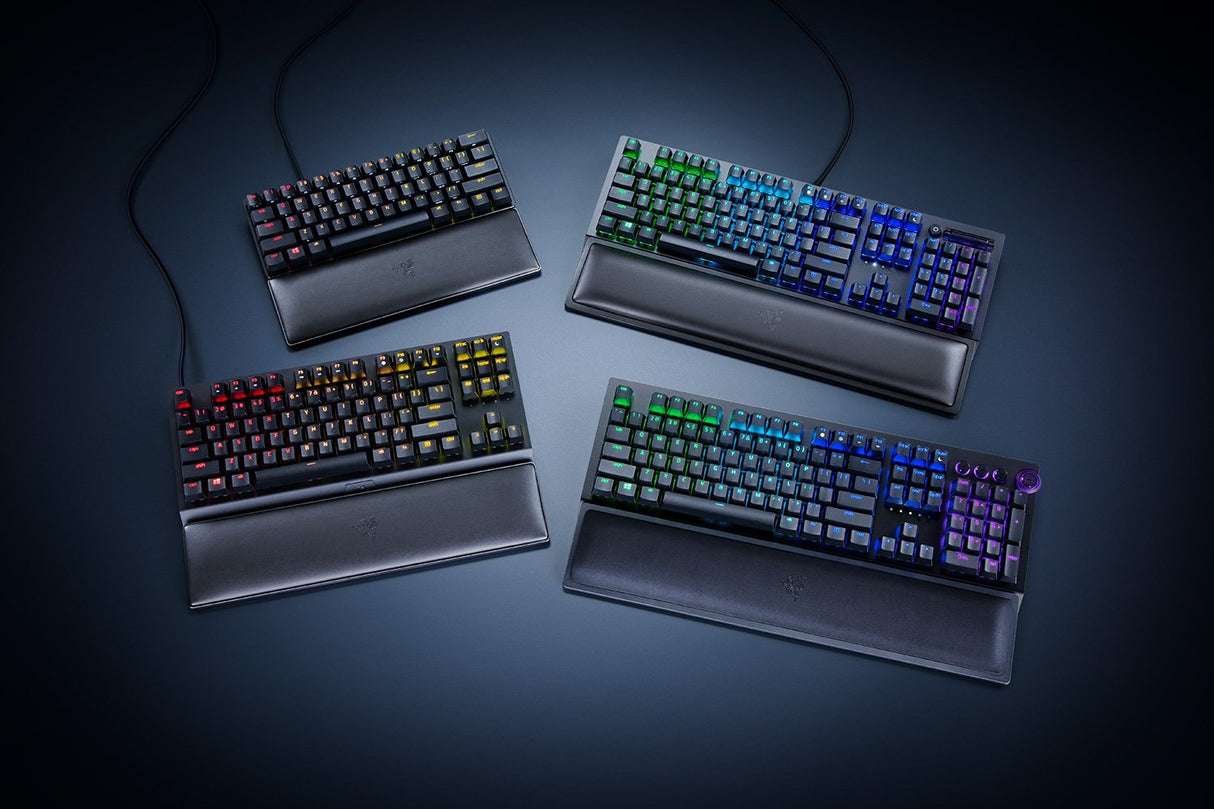 Razer Rc21-01710100-R3m1 Descansa Muñecas Polipiel, Espuma De Memoria Negro