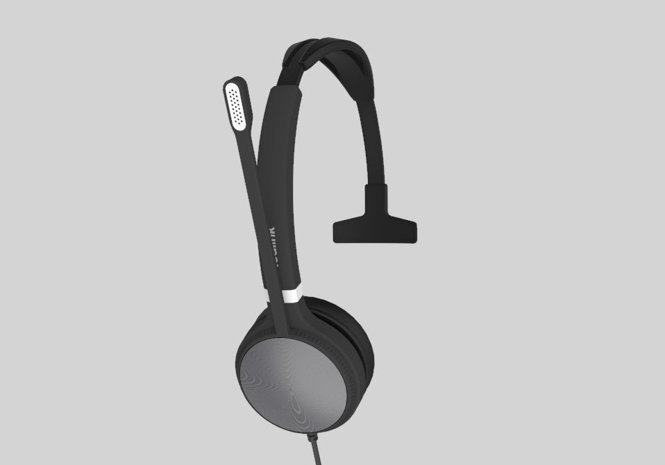 Uh36 Mono Headset Wired  Head-Band Office/Call Center