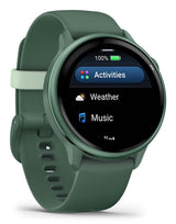 Smartwatch Garmin Vívoactive 6 Jasper Green 42mm Gps Bluetooth  Ant+ ,Wi-Fi