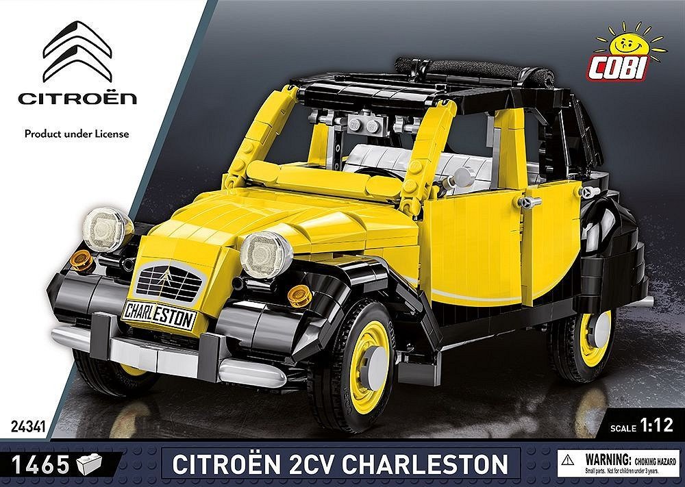 Cobi Citroen 2cv Charleston, Juguete De Construcción Cobi-24341