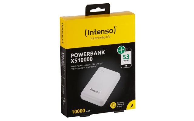 Intenso 7313530  Powerbank 10.000 Mah Blanco Slim