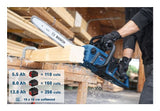 Motosierra A Batería Bosch Professional Biturbo Gke 18v-40 Professional Solo, 18 Voltios Azul, Sin Batería Ni Cargador 06008d3000
