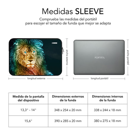 EAN 8436586742843 - SUBBLIM SUBLS-SKIN153 maletines para portátil 39,6 cm (15.6") Multicolor imagen 5