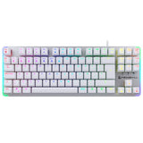 Newskill Teclado Gaming Optomecanico Gungnyr Tkl Pro Ivory. Rgb. Tenkeyless. Switch Gateron Intercambiable. Blanco