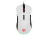 Raton Gaming Genesis Krypton 290 Rgb 6400 Dpi Blanco