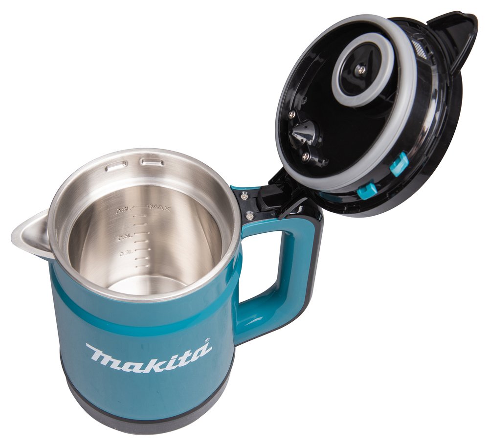 EAN 88381755818 - Makita KT001GZ tetera eléctrica 0,8 L Negro, Azul imagen 12