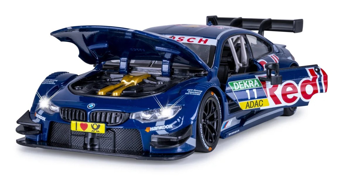 Jamara Bmw M4 Dtm 1:24 Azul 3+