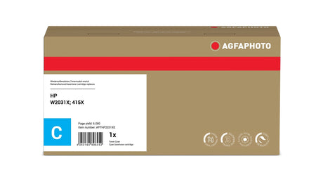 EAN 4250164896452 - AgfaPhoto APTHP2031XE cartucho de tóner 1 pieza(s) Compatible Cian imagen 2