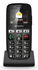 Emporia Happy 70 G Negro Teléfono Básico