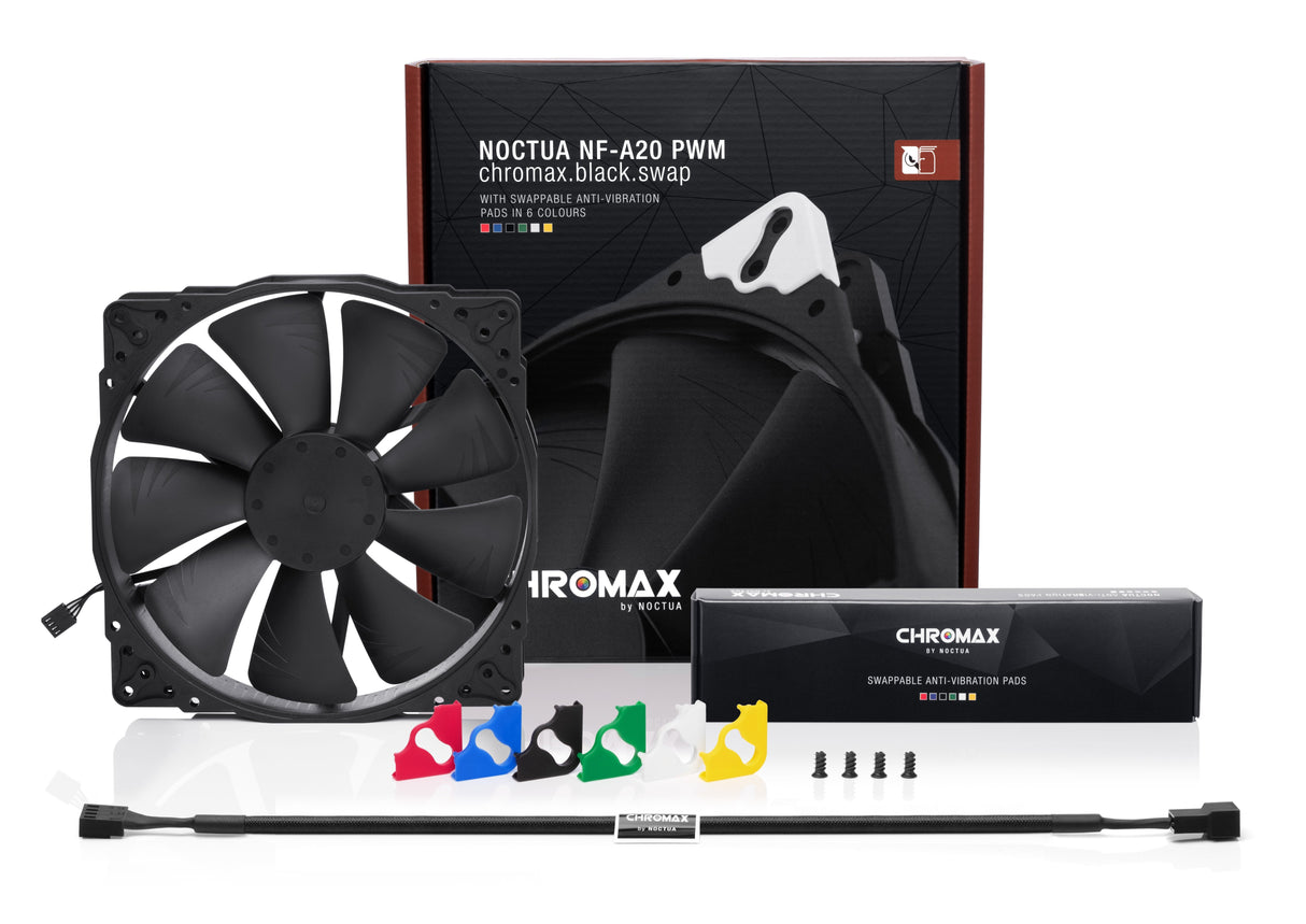 Noctua Nf-A20 Pwm Ch.Bk.S - Ventilador, 200x200x30 Mm