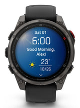 Smartwatch  Garmin Fenix 8 Pro 3,56 Cm (1.4") Amoled 47 Mm Digital 454 X 454 Pixeles Pantalla Táctil Gris Wifi Gps (Satélite)
