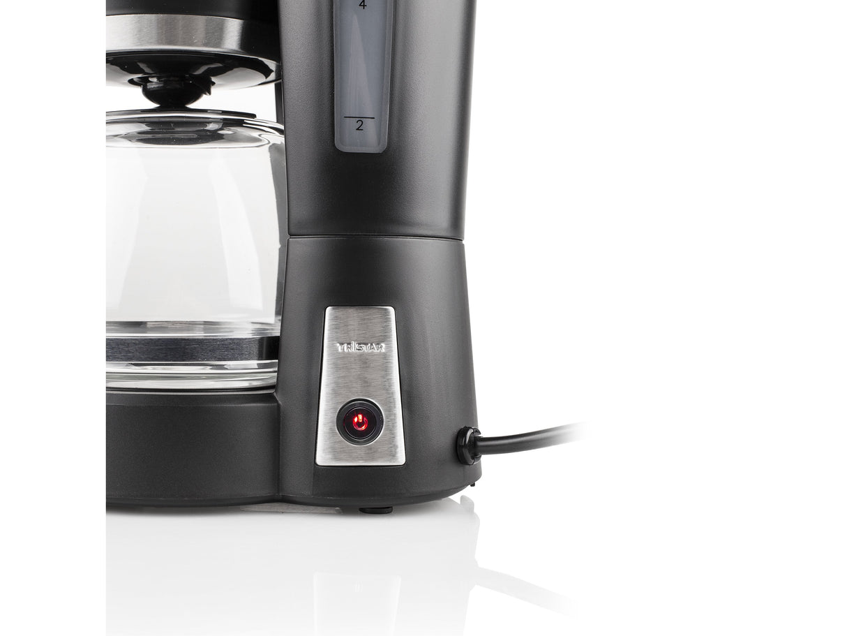 Cafetera De Goteo Tristar Cm-1236 Para 12 Tazas Negro, Inox