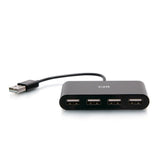 EAN 0757120544623 - C2G C2G54462 hub de interfaz USB 2.0 480 Mbit/s Negro imagen 2