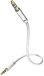 EAN 4001985501410 - Inakustik 0.75m 3.5mm cable de audio 0,75 m 3 x RCA Blanco imagen 1