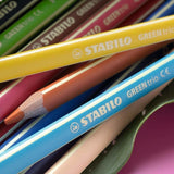 Stabilo Greentrio  Pack Con 12 Lapices De Colores - Mina De 2.5mm - Ideal Para El Colegio - Colores Surtidos