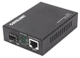 EAN 0766623508216 - Intellinet 508216 convertidor de medio 1000 Mbit/s Negro imagen 1