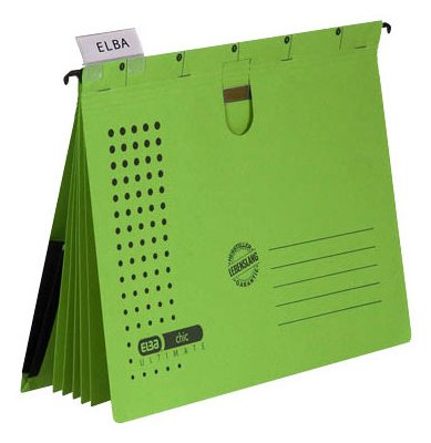 Elba Chic Ultimate Personalhefter Kaufmännische Heftung Din A4 Verde