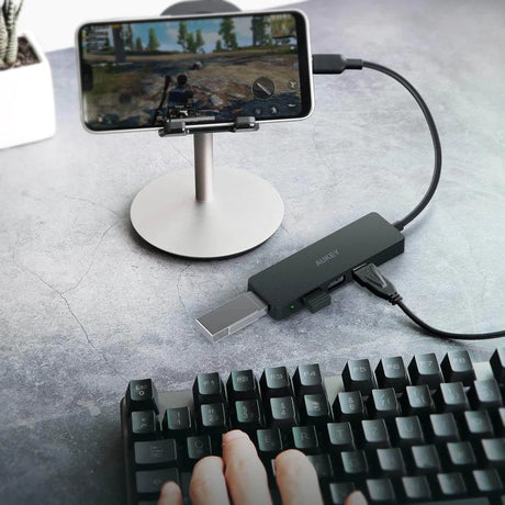 EAN 5902666662279 - AUKEY CBC64 Alámbrico USB 3.2 Gen 2 (3.1 Gen 2) Type-C Negro imagen 3