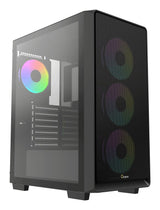 Ocypus Gamma C60 Argb (Negro, Tempered Glass) Gamma-C60-Bkg400xx-Gl