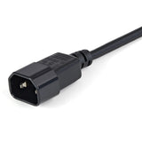 EAN 0065030855808 - StarTech.com PXT1001M cable de transmisión Negro C14 acoplador C13 acoplador imagen 2