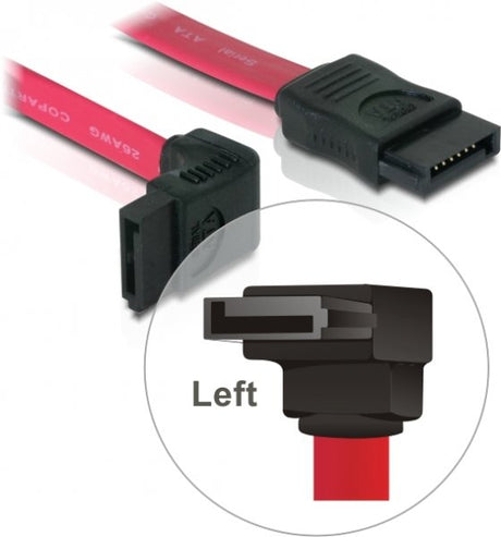 EAN 4043619843541 - DeLOCK SATA Cable - 0.22m cable de SATA 0,22 m Rojo imagen 1