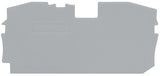 Wago 2016-1291 Abschluss-Und Zwischenplatte,1 Mm Dick,Grau