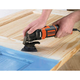 Black & Decker Mt300ka Herramienta Multifunción Incl. Accesorios, Incl. Caja 13 Piezas 300 W