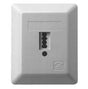 EAN 4027639005561 - ZE Kommunikationstechnik 1-672.01.5.10 toma de corriente Blanco imagen 1