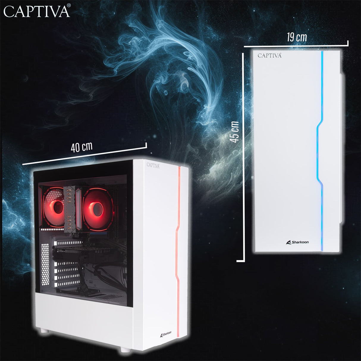 EAN 4046373783467 - CAPTIVA Advanced Gaming I78-346 Intel® Core™ i5 i5-12400F 32 GB DDR4-SDRAM 1 TB SSD NVIDIA GeForce RTX 30 imagen 5
