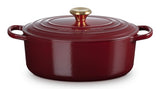 Le Creuset Signature Roaster Oval 29cm Rhone (21178299494441)