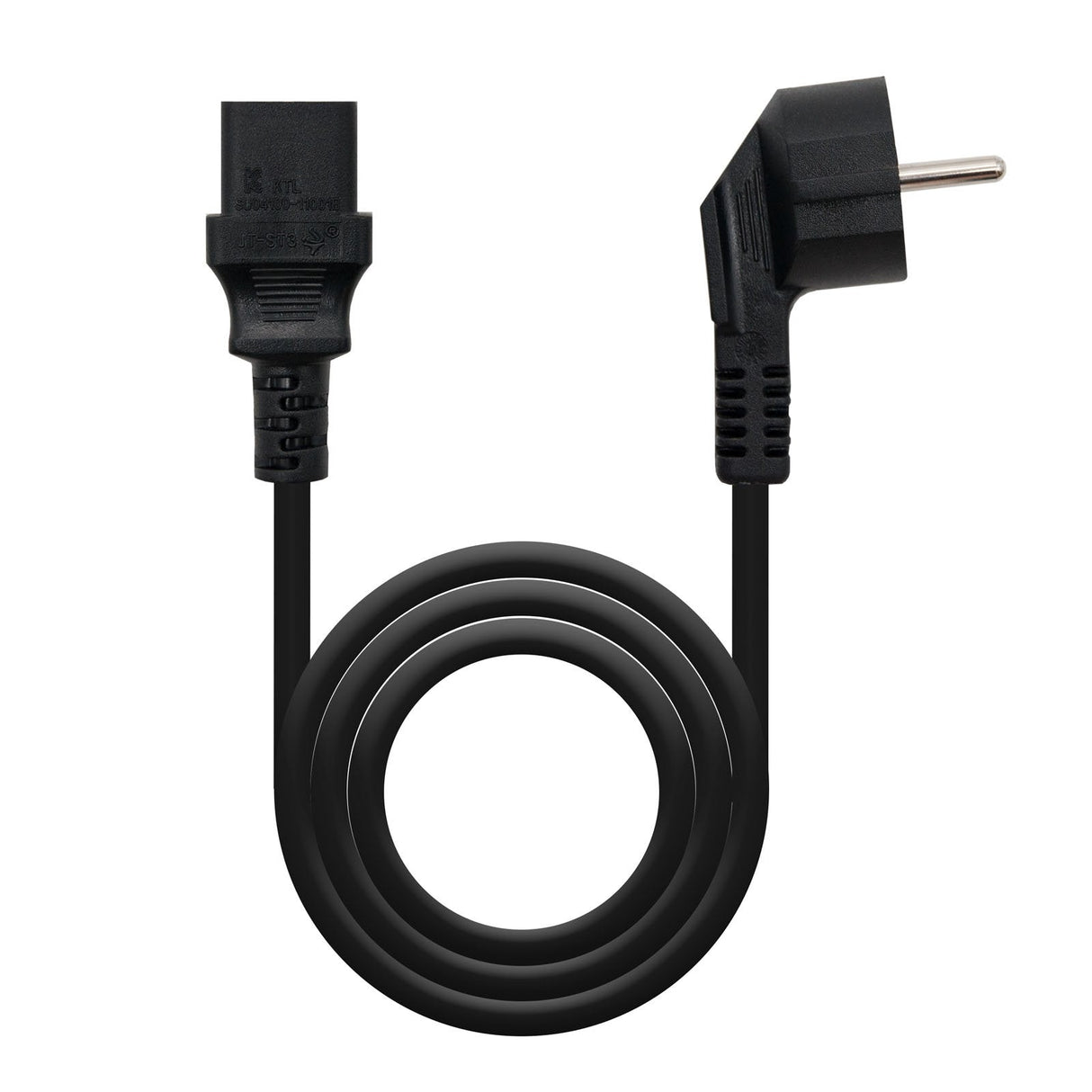 Nanocable Cable De Alimentacion Cpu - Shucko Cee7 Macho A C-13 Hembra 3m - Negro