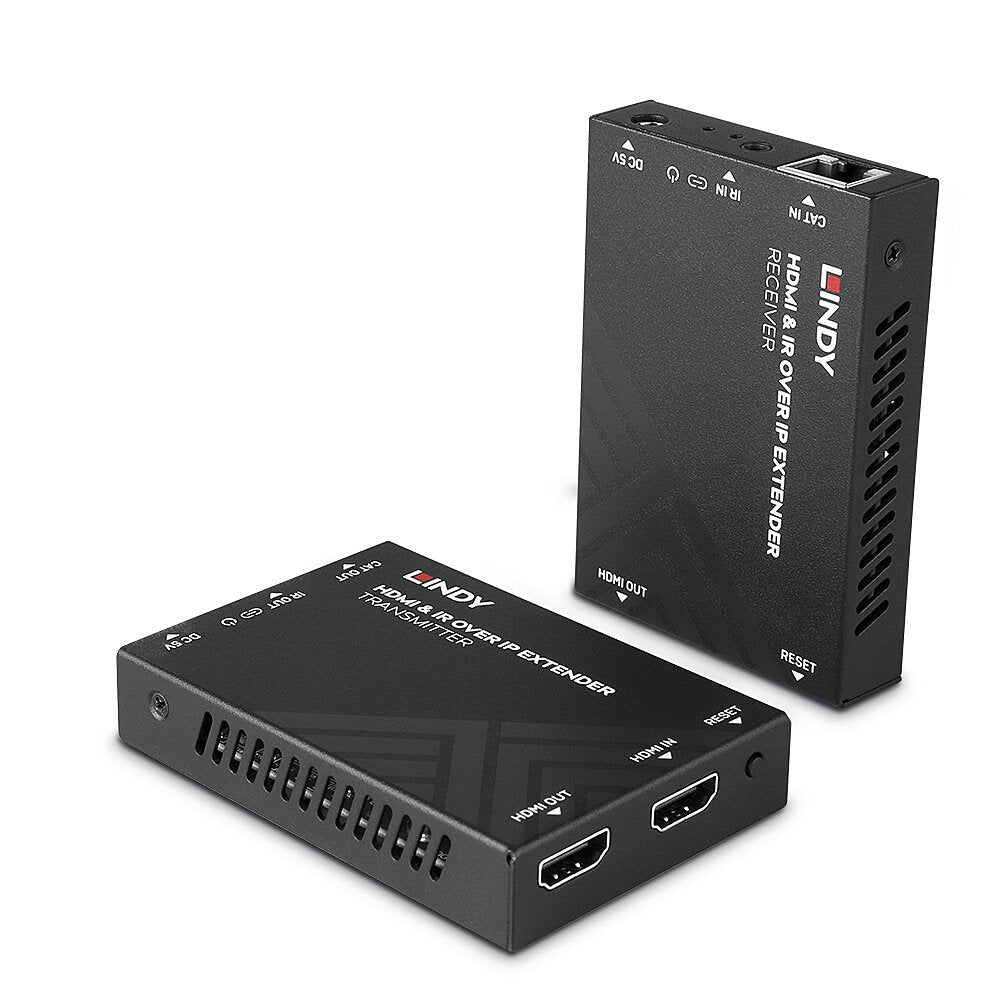 EAN 4002888383981 - Lindy 38398 extensor audio/video Transmisor y receptor de señales AV Negro imagen 1