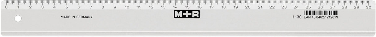 EAN 4004627212019 - Möbius+Ruppert 1130 - 0000 Regla de escritorio 300 mm Poliestireno Transparente 1 pieza(s) imagen 1