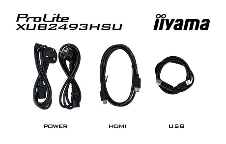 EAN 4948570123049 - iiyama ProLite XUB2493HSU-B6 pantalla para PC 60,5 cm (23.8") 1920 x 1080 Pixeles Full HD LED Negro imagen 14