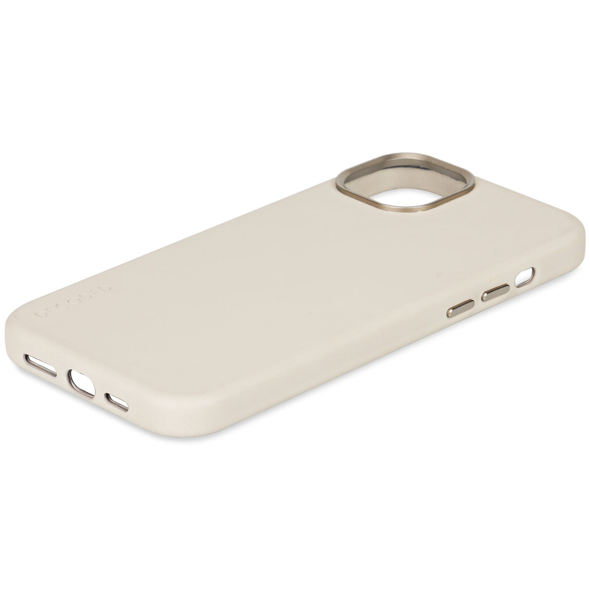 Decoded Leather Backcover For Iphone 15 Plus Clay