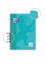 Oxford Collegeblock A4+ L.27 Aqua 80 Blatt