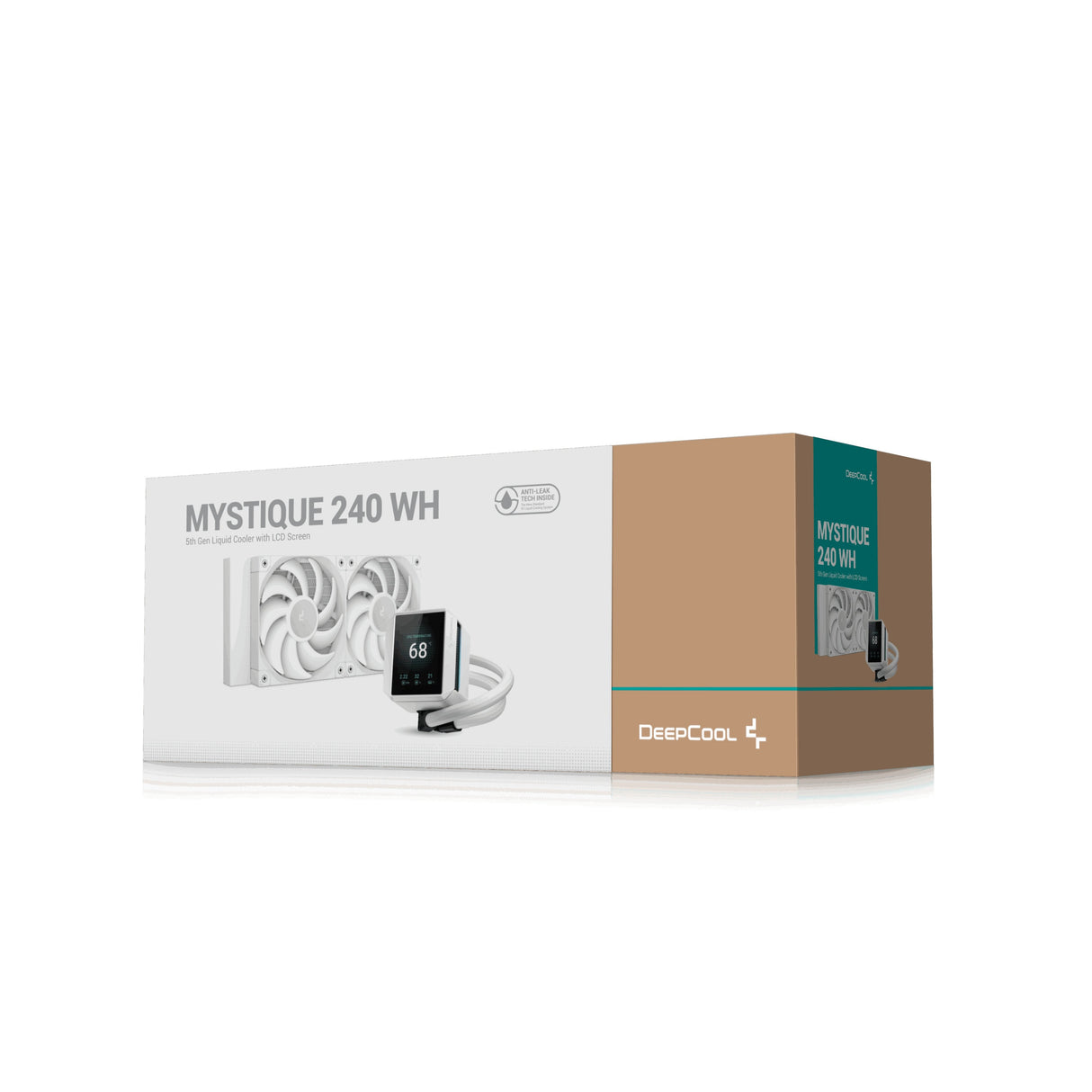 Refrigeración Por Agua  Deepcool Mystique 240 Blanco R-Lx240-Whdsnmp-G-1