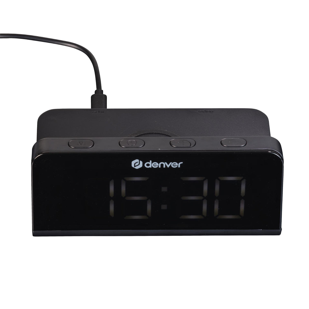 Denver Ecq-103 Wecker M. 10w Wireless Charging Pad