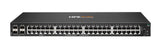 Hpe Aruba Networking Cx 6000 48p 10m/100m/1g 4p Sfp 1g Switch Conmutador Gestionado 48 X 10/100/1000 + 4 X Gigabit Sfp (Enlace Ascendente) Flujo De Aire De Lado A Lado Montable En Rack Montaje En Pared Bto