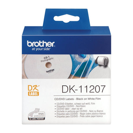 EAN 4977766628174 - Brother DK-11207 cinta para impresora de etiquetas Negro sobre blanco imagen 2