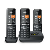 Telefono Gigaset Comfort 550a Trio Negro/Cromo