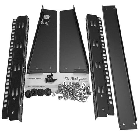 EAN 0065030866408 - StarTech.com RK8OD armario rack Rack o bastidor independiente Negro imagen 7