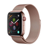 Bracelet Maille Milanaise Rosa Gold Para Apple Watch (38 / 40 / 41mm) - Devia
