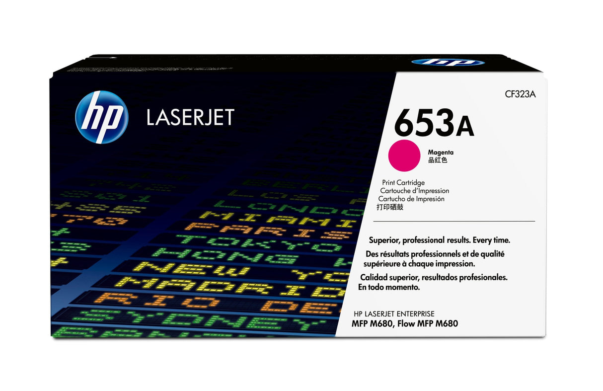 Toner Original Hp 653a Magenta Cf323a