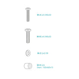 EAN 8433281017047 - TooQ LP1050F-B soporte para TV 2,18 m (86") imagen 6