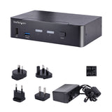 EAN 0065030872201 - StarTech.com SV231DPUCA interruptor KVM Negro imagen 5