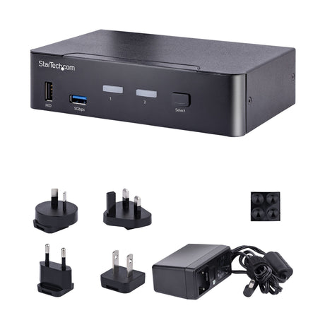 EAN 0065030872201 - StarTech.com SV231DPUCA interruptor KVM Negro imagen 5