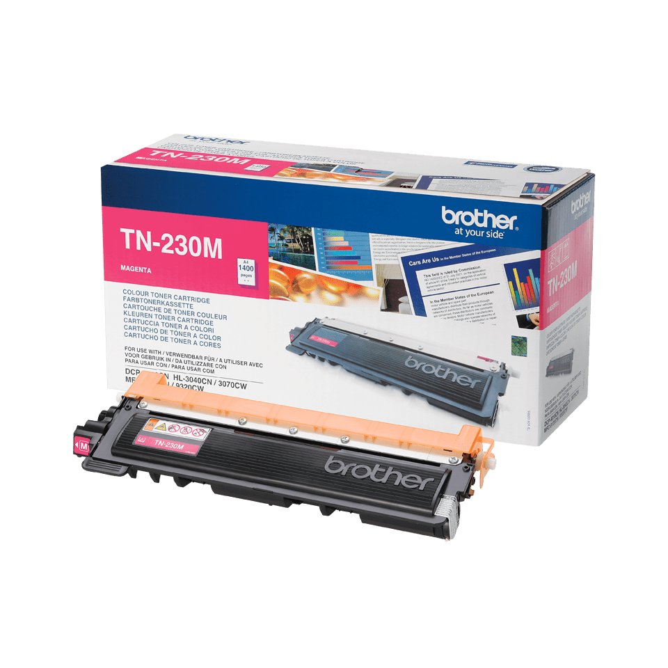 EAN 4977766666978 - Brother TN-230M cartucho de tóner 1 pieza(s) Original Magenta imagen 1
