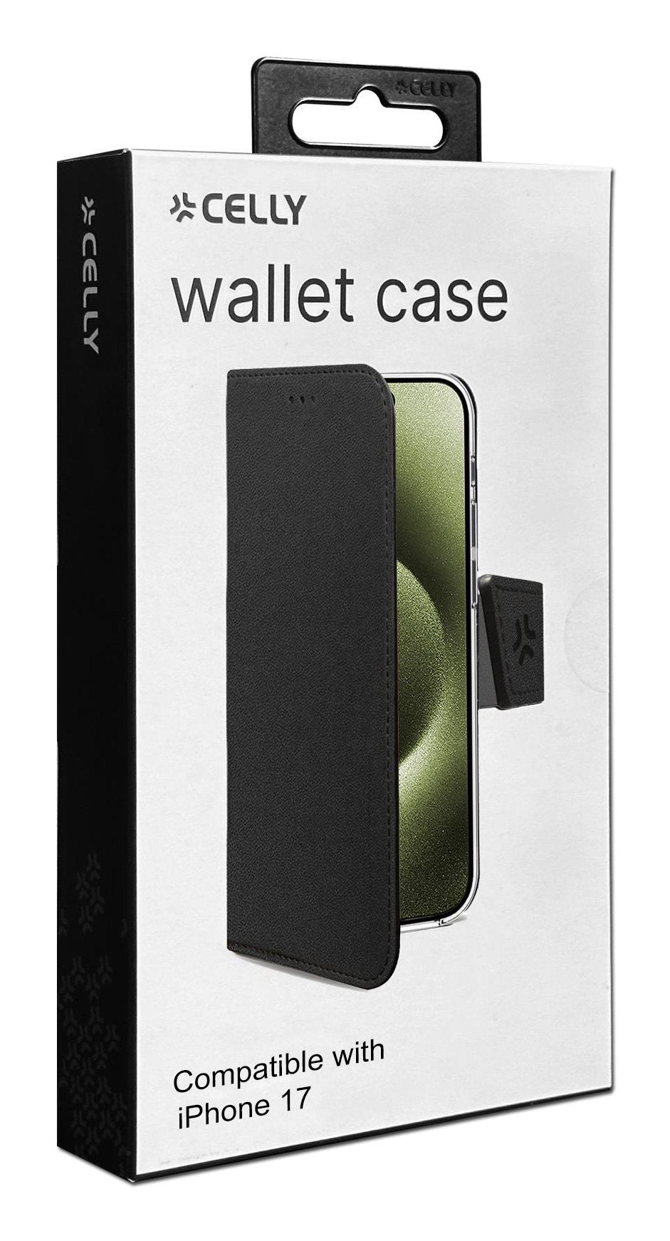 EAN 8021735223146 - Celly WALLY funda para teléfono móvil 16 cm (6.3") Funda cartera Negro imagen 6
