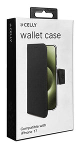 EAN 8021735223146 - Celly WALLY funda para teléfono móvil 16 cm (6.3") Funda cartera Negro imagen 6